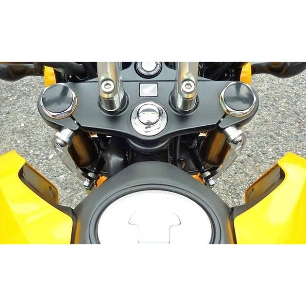 OUTEX アウテックス ステムスタビライザー カラー：アルマイトバフ仕上げ GROM MSX125 HONDA ホンダ サスペンション 足回りの画像