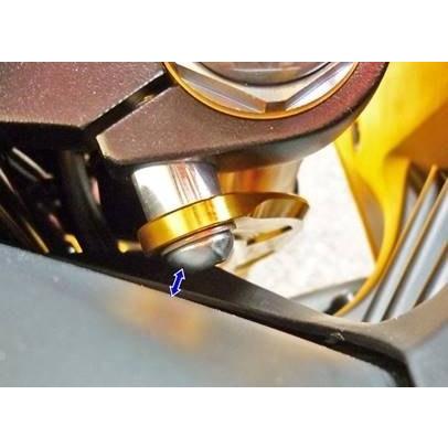 OUTEX アウテックス ステムスタビライザー カラー：アルマイトバフ仕上げ GROM MSX125 HONDA ホンダ サスペンション 足回りの画像