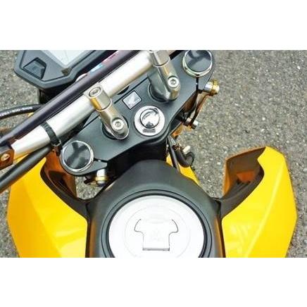 OUTEX アウテックス ステムスタビライザー カラー：アルマイトバフ仕上げ GROM MSX125 HONDA ホンダ サスペンション 足回りの画像