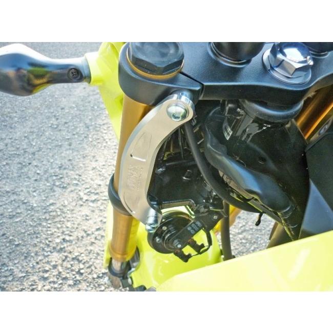 OUTEX アウテックス ステムスタビライザー カラー：アルマイトバフ仕上げ GROM MSX125 HONDA ホンダ サスペンション 足回り_3