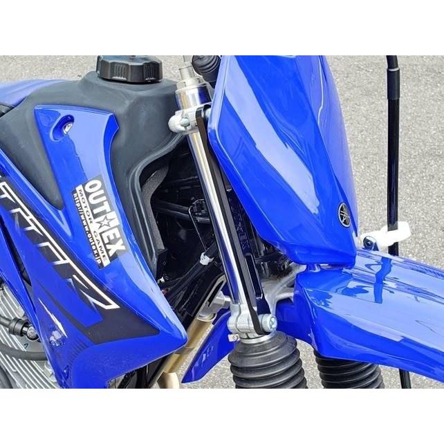 OUTEX アウテックス ステアリングステムスタビライザー カラー：アルマイトクリア TTR125LWE YAMAHA ヤマハ｜webike02｜03