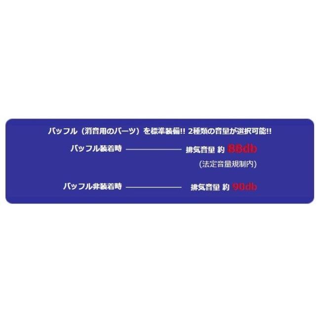 WirusWin（ウイルズウィン） スリップオンマフラー スラッシュメガホン