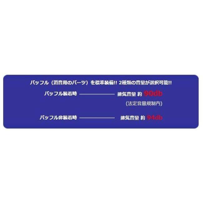 WirusWin（ウイルズウィン） メガホンマフラー 【フルエキゾースト