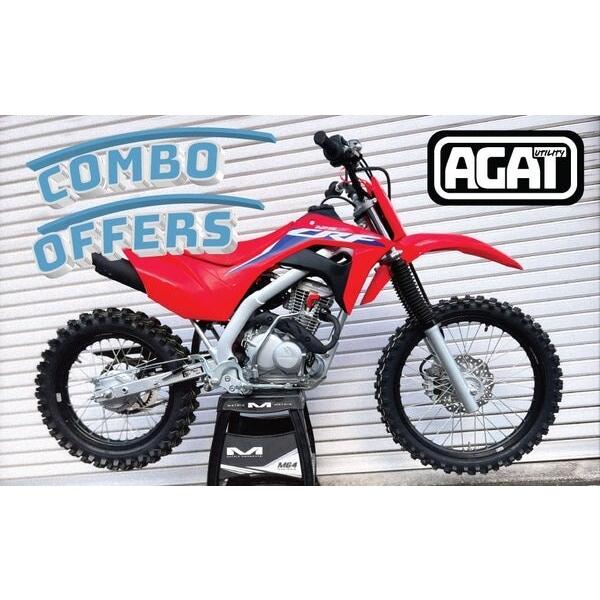 AGAT Utility アガットユーティリティ アルミリム F／R コンボ TTR125