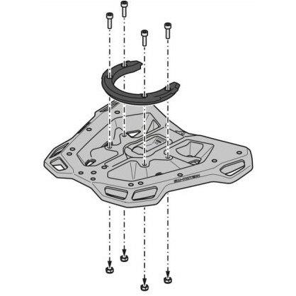 SW-MOTECH SWモテック STREET-RACK (ストリートラック) GSX-8S GSX-8R SUZUKI スズキ リアキャリア 外装 | SW-MOTECH | 07