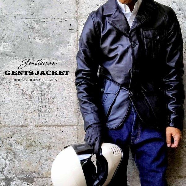 RIDEZ ライズ GENTS JACKET バイク用 レザージャケット サイズ：XL