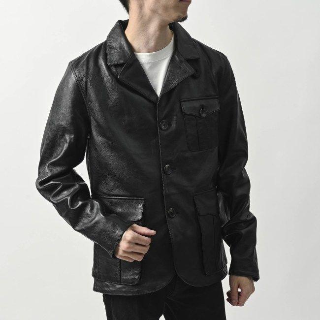 (値下げ中！！)ライズ　ライダースジャケット RIDEZ ライズ GENTS JACKET バイク用 レザージャケット サイズ：XL