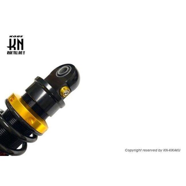 KN企画 ケイエヌキカク スーパーアブソーベントショック ローダウン カラー：ゴールド シグナスグリファス X FORCE NMAX155 NMAX125 YAMAHA ヤマハ 足回りの画像