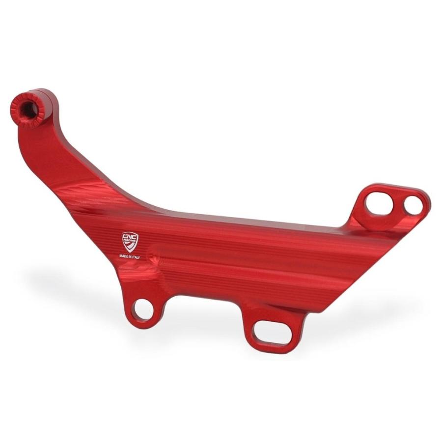 CNC Racing シーエヌシーレーシング リザーバータンクブラケット付きリアブレーキホースガード カラー：レッド PANIGALE V4 Panigale R S DUCATI ドゥカティ | CNC RACING