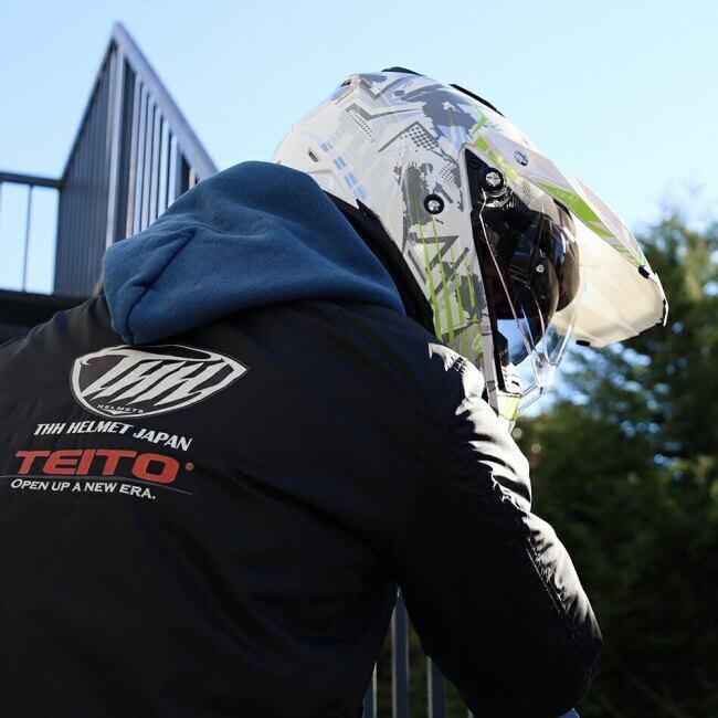 THH ティーエイチエイチ TX-27 バイオーム [ポーラーホワイト] ヘルメット サイズ：M(57-58cm) オフロードヘルメット | THH | 16