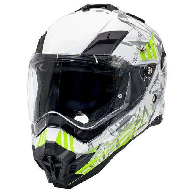 THH ティーエイチエイチ TX-27 バイオーム [ポーラーホワイト] ヘルメット サイズ：L(59-60cm) オフロードヘルメット | THH | 01