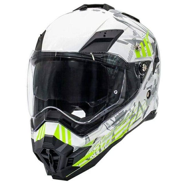 THH ティーエイチエイチ TX-27 バイオーム [ポーラーホワイト] ヘルメット サイズ：L(59-60cm) オフロードヘルメット | THH | 02
