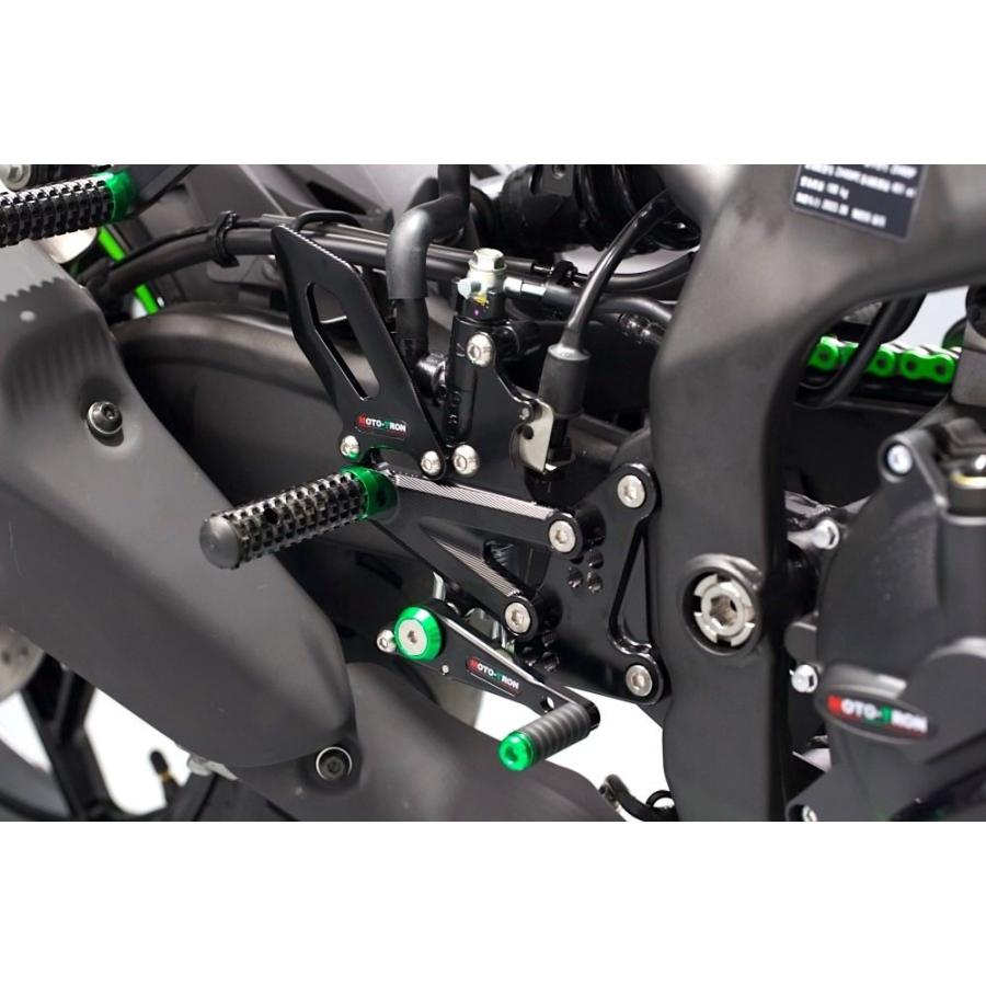MOTO TRON モトトロン バックステップ キット カラー:ブラック MOTO TRON モトトロン バックステップ キット カラー:ブラック