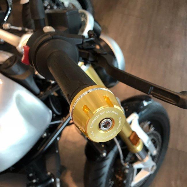 DK design ディーケーデザイン バーエンド カラー：シルバー R nineT scrambler Racer Pure BMW ハンドル