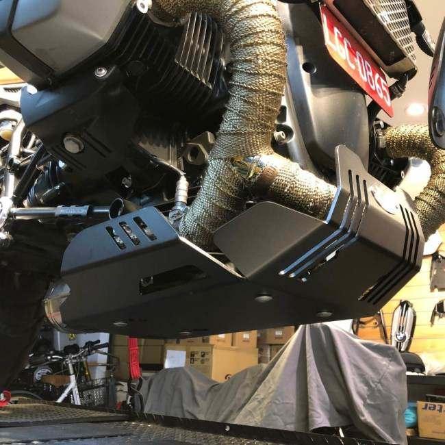 DK design ディーケーデザイン アルミ製スキッドプレート カラー：ブラック R nineT scrambler Racer Pure BMW アンダーガード・スキッドプレート フレーム | YAMAHA | 05