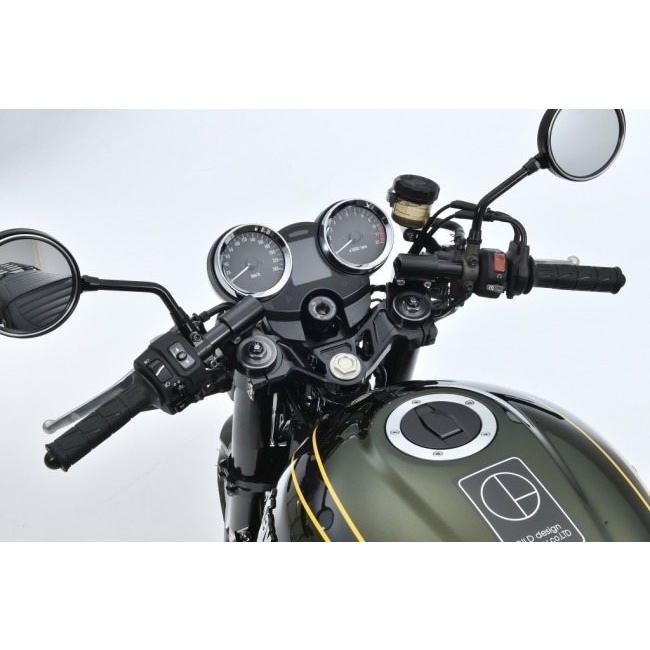 セドバン 00-01ZX-9R用バーハンドルキット＆バーハンドル化用トップブリッジ