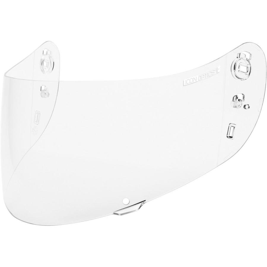ICON アイコン 【ヘルメット・オプションパーツ】OPTICS SHIELD [オプティクス シールド] カラー：CLEAR AIRFORM AIRMADA AIRFRAME PRO ヘルメットシールド | icon（ヘルメット）