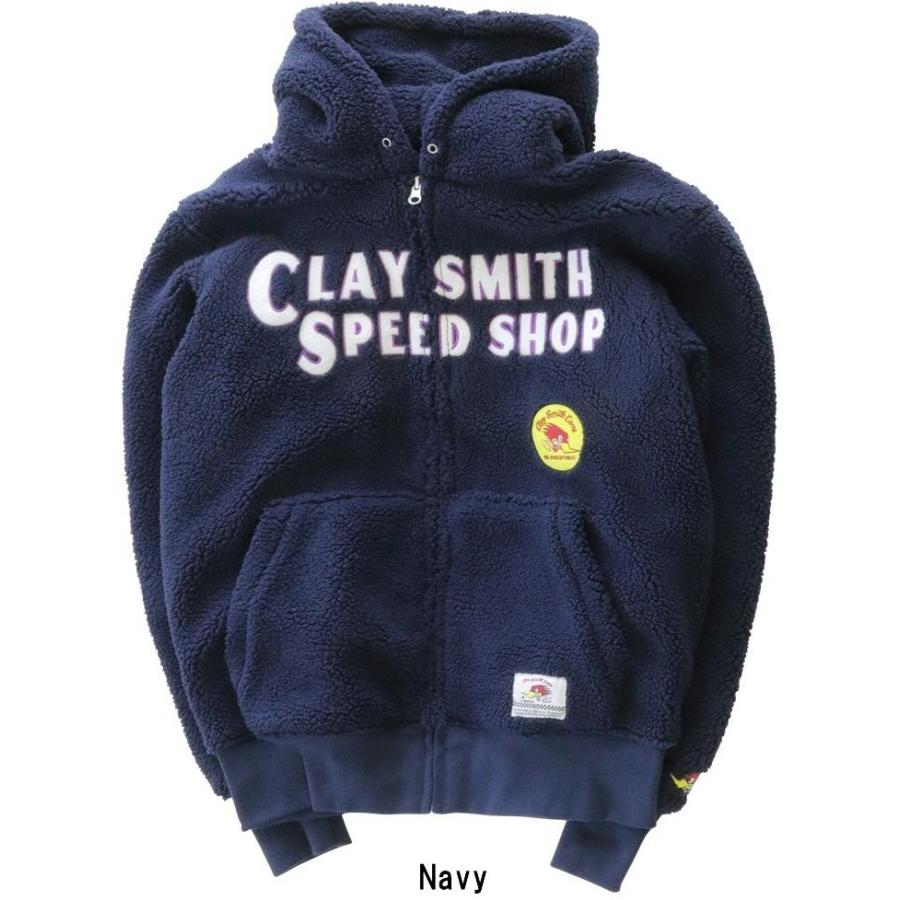 Clay Smith（クレイスミス） FLUKE 防風ボアジップフーディー サイズ 