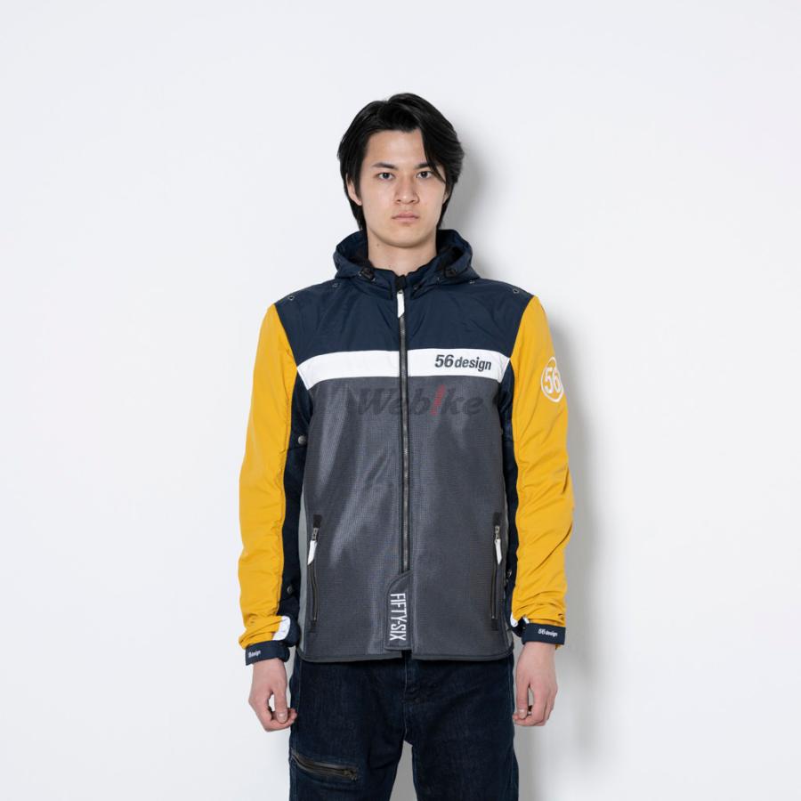 56design（56デザイン） HALF MESH PARKA EVO サイズ：M メッシュ