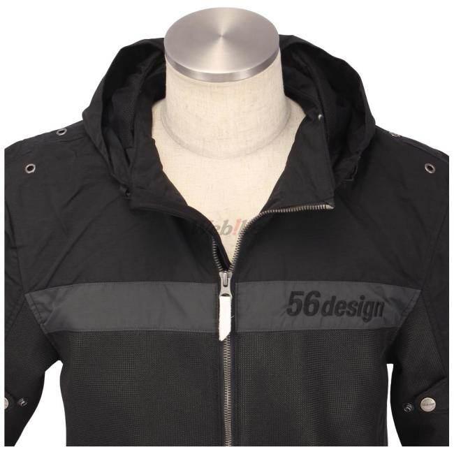 56design 56デザイン HALF MESH PARKA EVO サイズ：XL｜webike02｜19