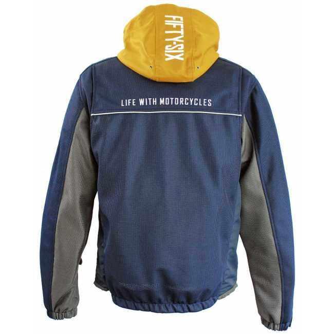 56design 56デザイン COLOR HOODIE MESH JACKET 24レディース