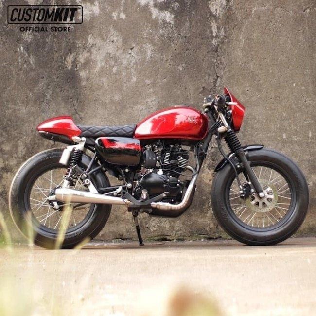 CustomKit カスタムキット Cafe Seat Diamond W175 カラー：Black