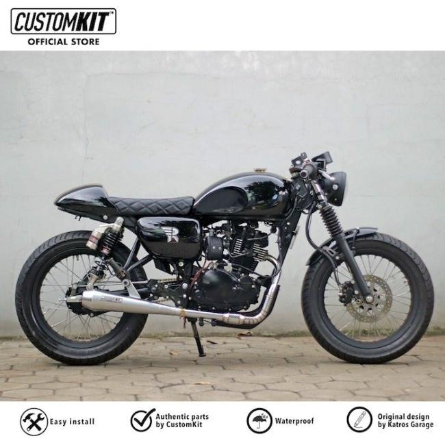 CustomKit カスタムキット Hornet Tail Cowl W175 カラー：Black