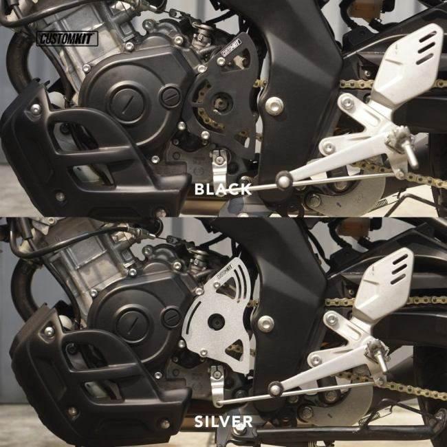 CustomKit カスタムキット Gear Cover X1 XSR155 カラー：Black YAMAHA ヤマハ スプロケットカバー 外装 |  | 03