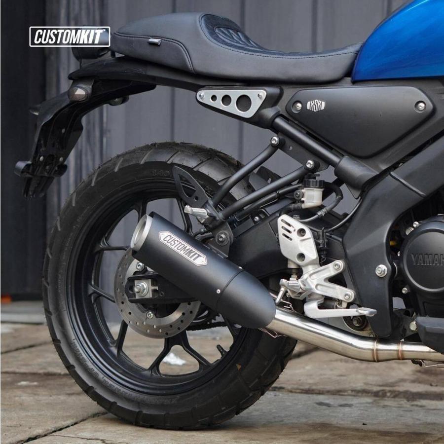 CustomKit カスタムキット フルエキゾーストマフラー NS XSR155 YAMAHA