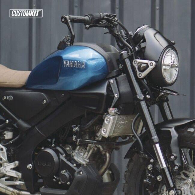 CustomKit カスタムキット Side Scoop Square Fiber XSR155 YAMAHA