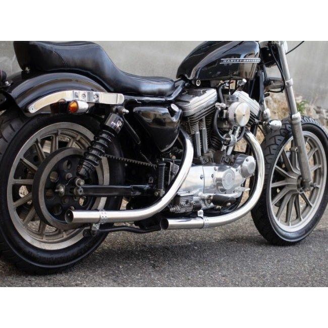 Motor Rock モーターロック オールドスタイル手曲げマフラー