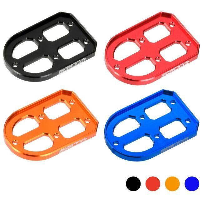 ZETA RACING ジータ レーシング 【リプレースメント】アドベンチャーフットペグ リプレースメント アルミニウムベース カラー：レッド ステップ 足回り | ZETA | 01