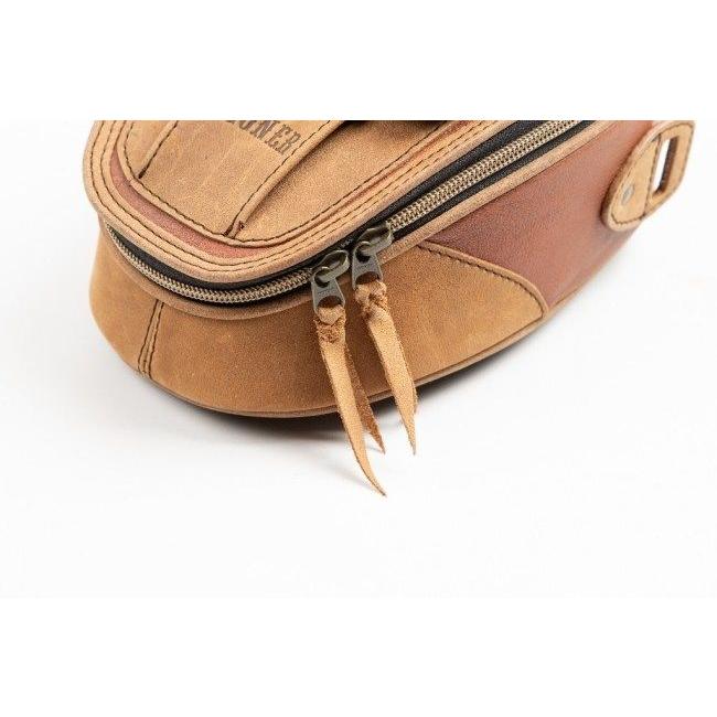 DEGNER デグナー レザーマグネットタンクバッグ／LEATHER MAGNET TANK BAG カラー：ブラウン タンクバッグ 車体用バッグ・ケース_10
