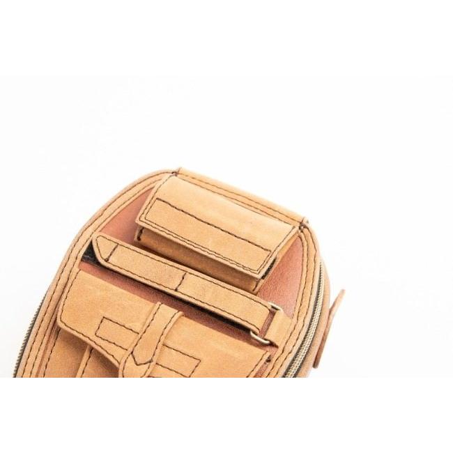 DEGNER デグナー レザーマグネットタンクバッグ／LEATHER MAGNET TANK BAG カラー：ブラウン タンクバッグ 車体用バッグ・ケース_12