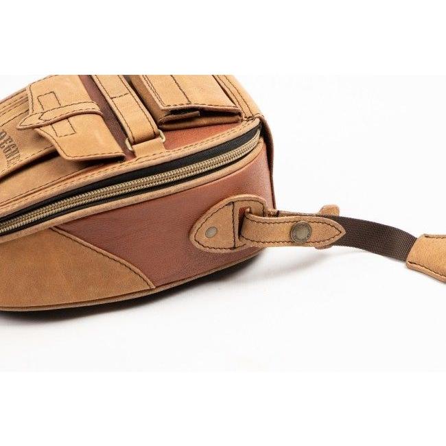 DEGNER デグナー レザーマグネットタンクバッグ／LEATHER MAGNET TANK BAG カラー：ブラウン タンクバッグ 車体用バッグ・ケース_18