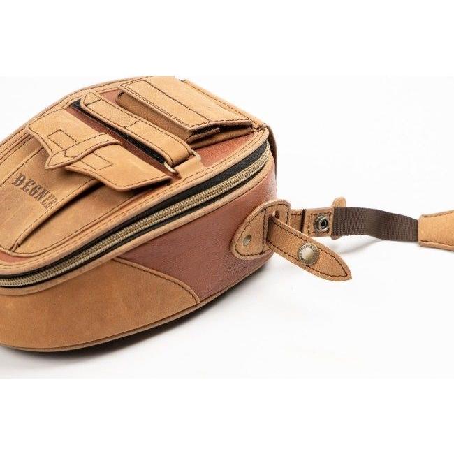 DEGNER デグナー レザーマグネットタンクバッグ／LEATHER MAGNET TANK BAG カラー：ブラウン タンクバッグ 車体用バッグ・ケース_19