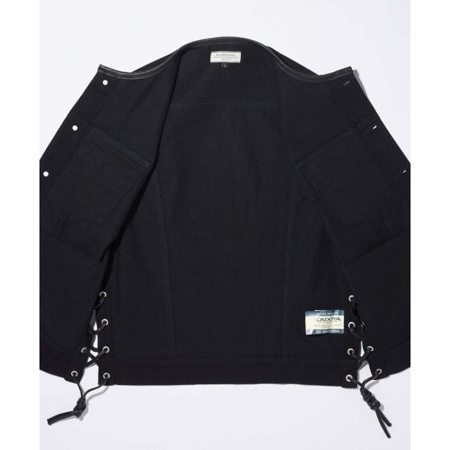カドヤ - KADOYA SOLID BIKER VEST [K’S LEATHER＆K’S PRODUCT] 大きさ：L 限りない 御召しもの