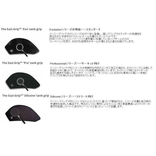 Eazi-Grip イージーグリップ ニーグリップサポート TANK GRIP PERFOMANCE タイプ：PRO (サーキット)／カラー：クリア Ninja ZX-4RR KAWASAKI カワサキ 外装 | ブランド登録なし | 06