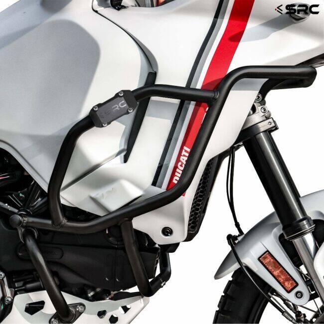 SRC エスアールシー クラッシュバー(エンジンガード) アッパー＆ロワー セット FOR Desert X DesertX DUCATI ドゥカティ エンジンガード フレーム