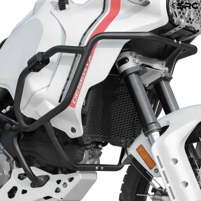 SRC エスアールシー クラッシュバー(エンジンガード) アッパー＆ロワー セット FOR Desert X DesertX DUCATI ドゥカティ エンジンガード フレーム
