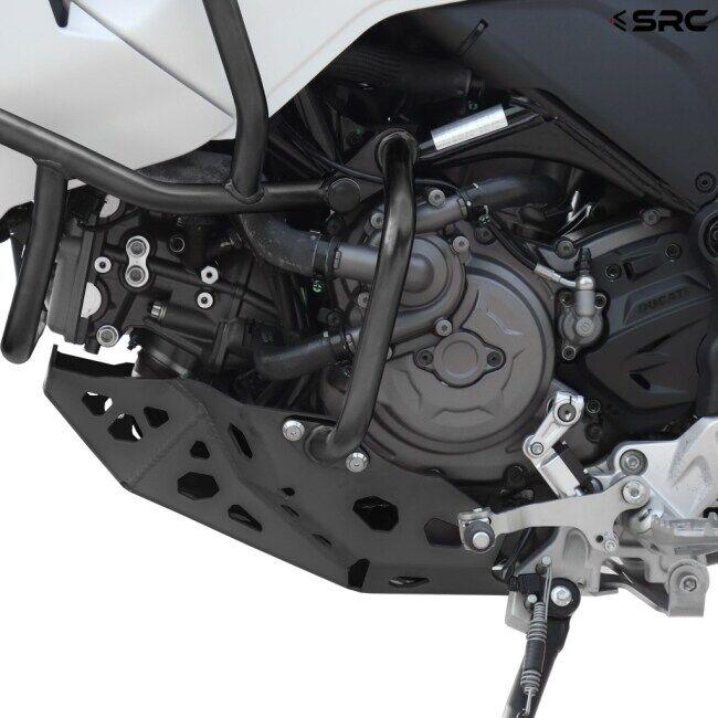 SRC エスアールシー クラッシュバー(エンジンガード) アッパー＆ロワー セット FOR Desert X DesertX DUCATI ドゥカティ エンジンガード フレーム