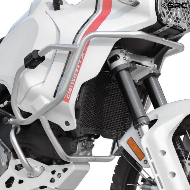 SRC エスアールシー クラッシュバー(エンジンガード) アッパー＆ロワー セット FOR Desert X DesertX DUCATI ドゥカティ エンジンガード フレーム