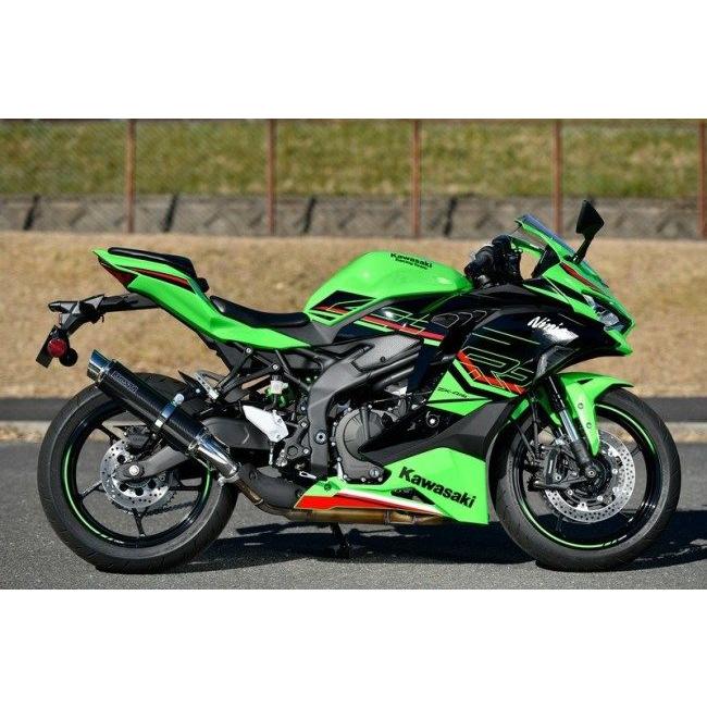 BEAMS ビームス R-EVO2 スリップオンマフラー 政府認証 タイプ：カーボンサイレンサー ZX-4RR ZX-4R SE KAWASAKI カワサキ KAWASAKI カワサキ｜webike02｜03