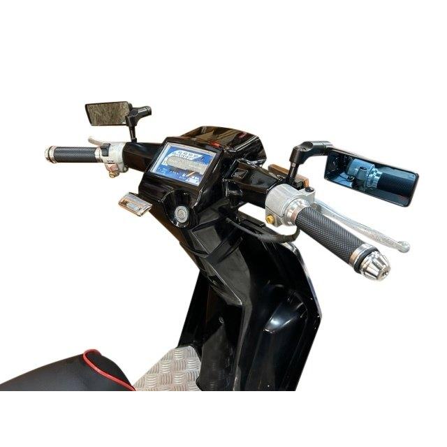 SPUNKY’S スパンキーズ アルミラバーグリップ カラー：シルバー ジャイロキャノピー ジャイロUP ジャイロX HONDA ホンダ グリップ ハンドル | ブランド登録なし | 05