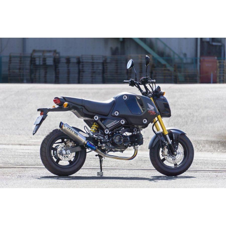 OVER オーヴァー GP-Performance フルチタン GROM HONDA ホンダ フルエキゾーストマフラー マフラー | OVER RACING
