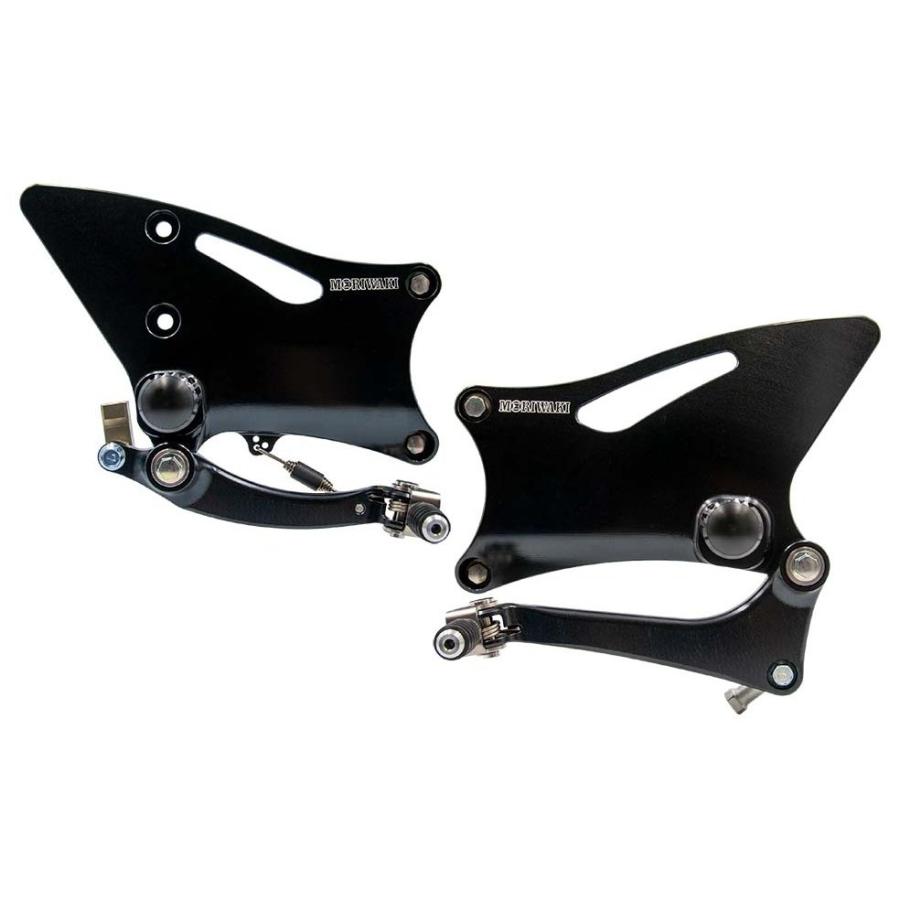 MORIWAKI ENGINEERING モリワキエンジニアリング レーシング バックステップキット カラーブラックアルマイト Z900RS CAFE SE KAWASAKI カワサキ ステップ | ブランド登録なし