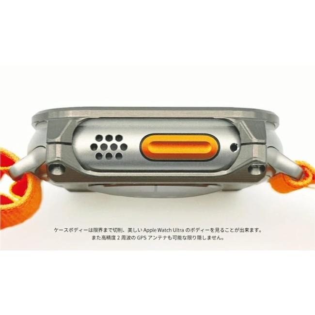 GILD design ギルドデザイン Solid bumper for Apple Watch Ultra／Ultra2用(49mm) カラー：ブラック その他グッズ バイク関連グッズ | GILD design | 07