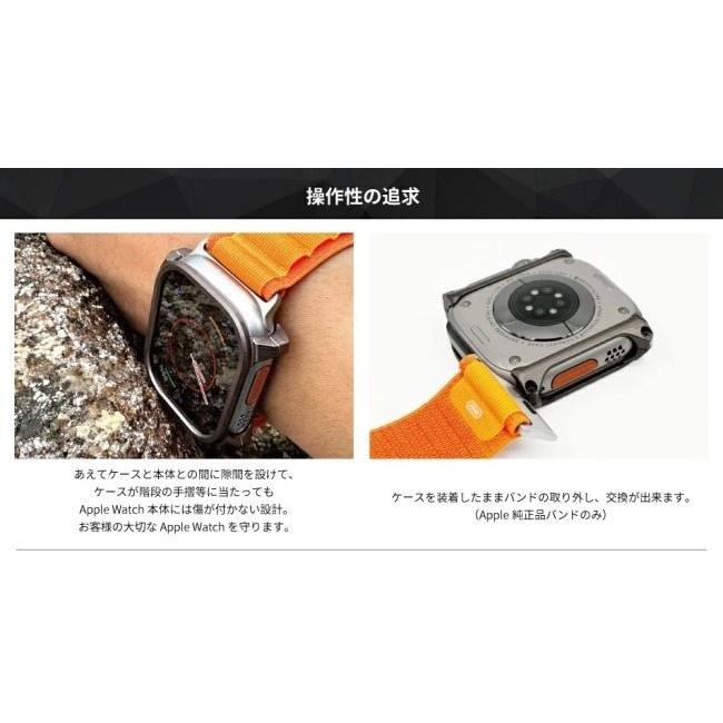 GILD design ギルドデザイン Solid bumper for Apple Watch Ultra／Ultra2用(49mm) カラー：ブラック その他グッズ バイク関連グッズ | GILD design | 08