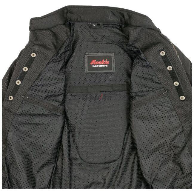 Rookie ルーキー RNS01 シングルライダース メッシュジャケット サイズ