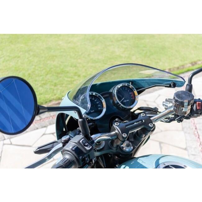 Z900RS 専用 PMC アーキ 漆黒 ハンドルクランプ ≪Z900RS専用 ハンドルアッパークランプの開発≫ | 開発情報 | ARCHI